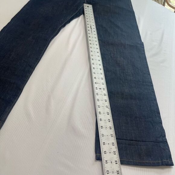 Crooks & Castles Men’s Dark Blue Banger Fit Denim Jeans Size 38 X 34 - Picture 4 of 10
